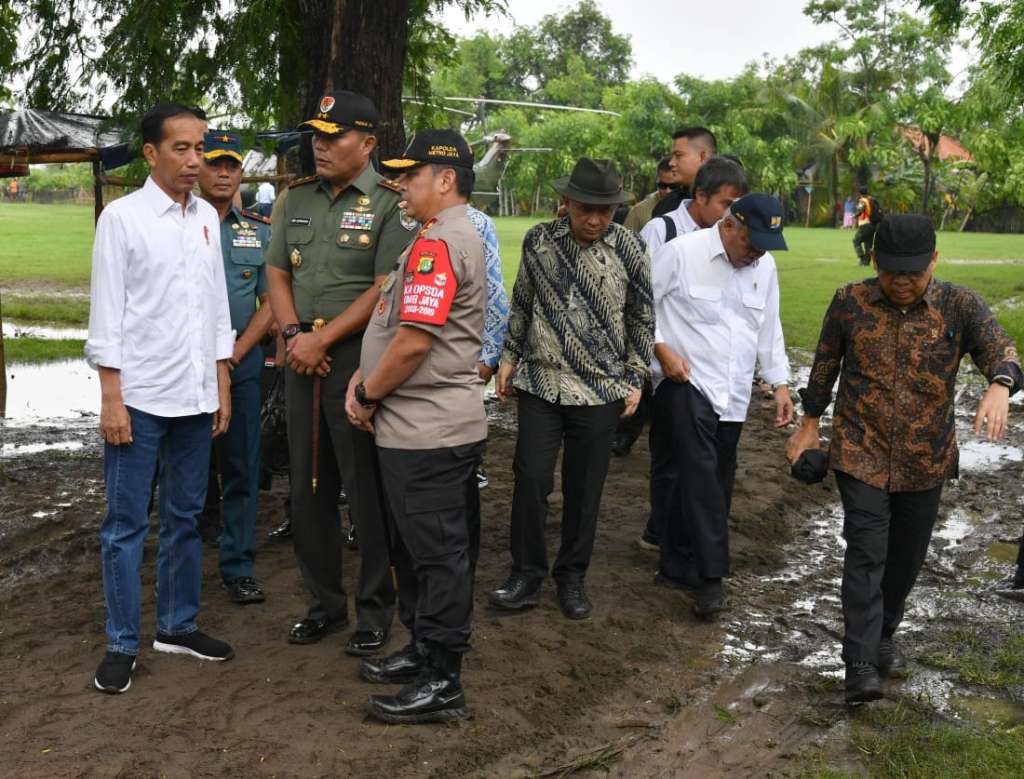 Presiden Hadiri Panen Raya Udang di Muara Gembong Bekasi