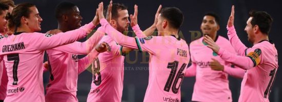 Barcelona menang 2-0 atas Juventus di putaran kedua Liga Champions | Foto: Istimewa