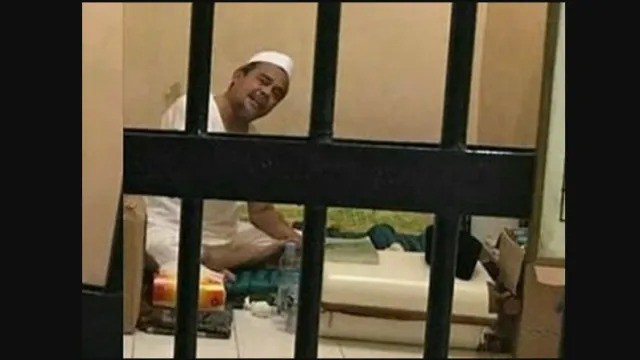 Rizieq Bertetangga Sel dengan Teroris Kakap