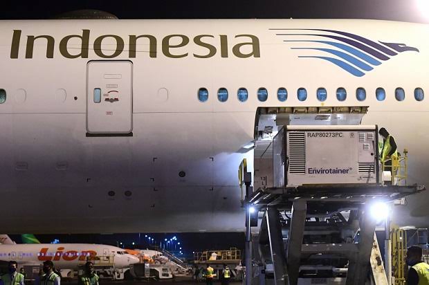 Vaksin Corona Pesanan Indonesia Sudah Tiba di Tanah Air