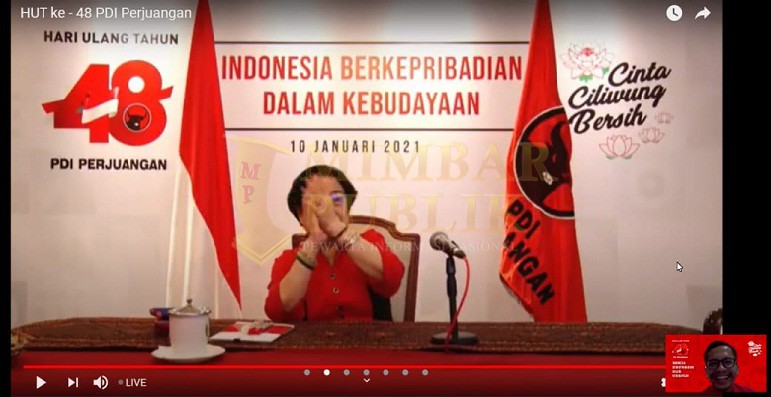 Megawati: Hai Kader Partai Jangan Sekali-sekali Memunggungi Rakyat