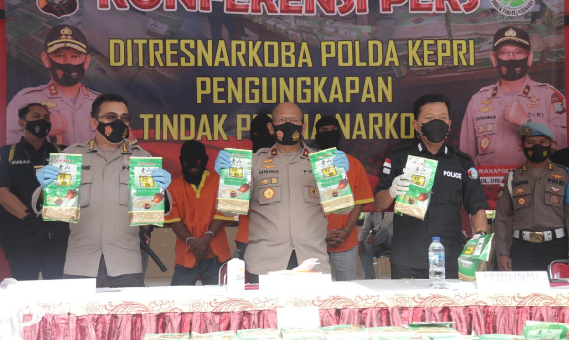 Ditresnarkoba Polda Kepri Berhasil Ungkap Kasus Narkotika Jenis Sabu