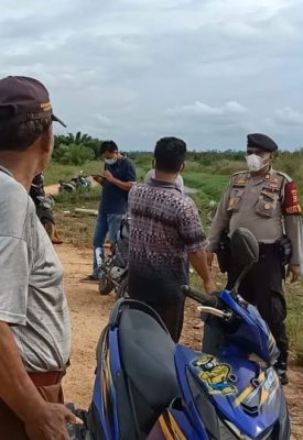 Masyarakat Sungai Raya datangi lahan. Untuk mempertanyakan kepada pengawal PT Mentari yang diduga masuk ke lahan masyarakat