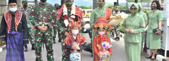 Kapolres dan Pangdam I/BB Di Mapolres Tanah Karo