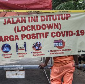 22 Positif Covid, Satu RT di Kayu Putih Jaktim Lockdown