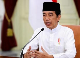 Presiden Joko Widodo dalam sambutannya pada peringatan Tahun Baru Islam 1 Muharram 1443 Hijriah