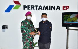 Komandan Pasmar 3 Lakukan Kunjungan Silaturahmi ke Kantor Pertamina EP Papua Field