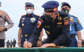 Bea Cukai, BNN, PSDKP, Hubla dan Polri Tandatangani Perjanjian Kerja Sama Operasi Laut Interdiksi Terpadu