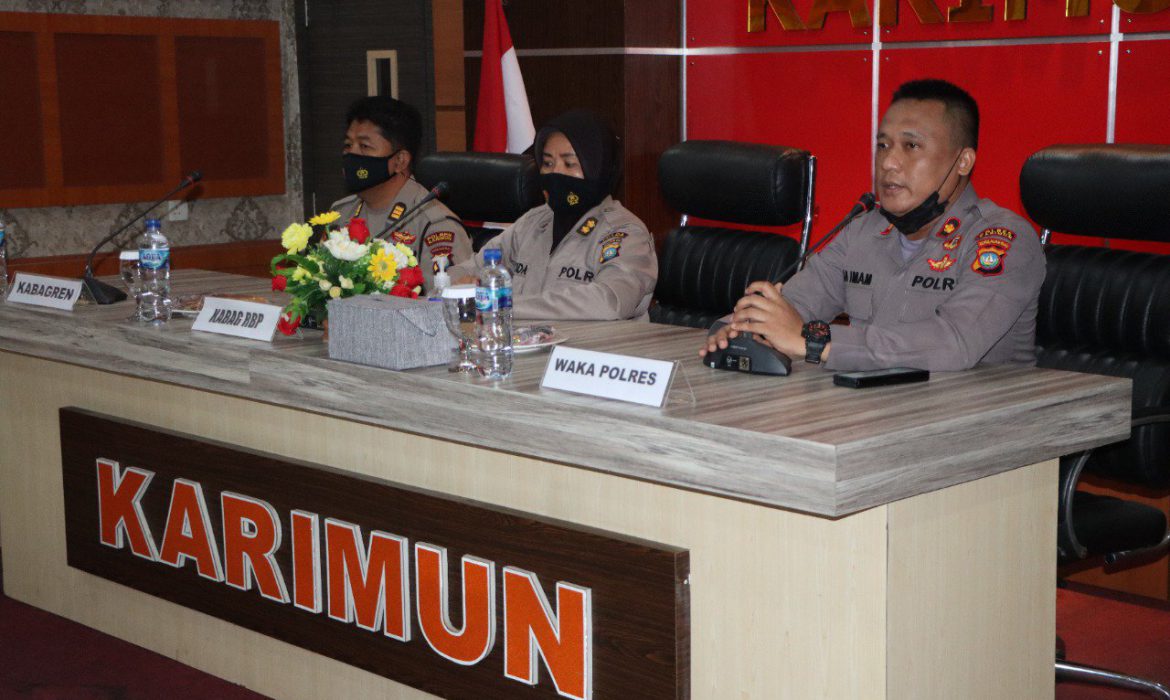 Polres Karimun Terima Kunjungan Tim Asistensi Rorena Polda Kepri