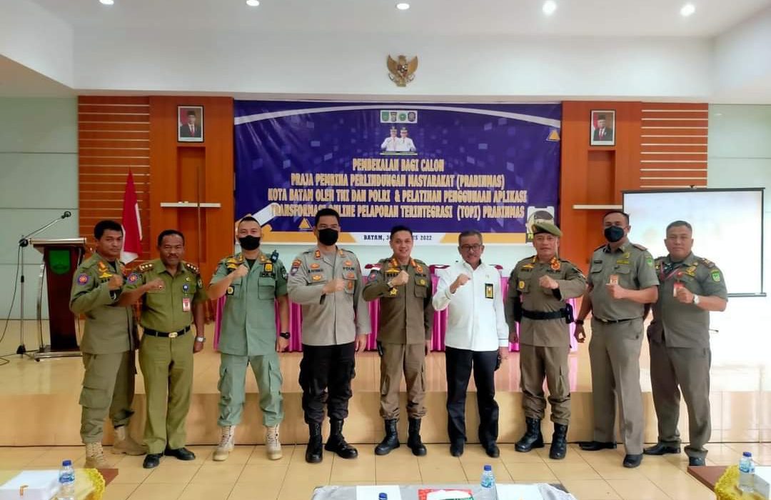 Satpol PP Batam Bakal Bentuk Prabinmas, Ini Fungsinya