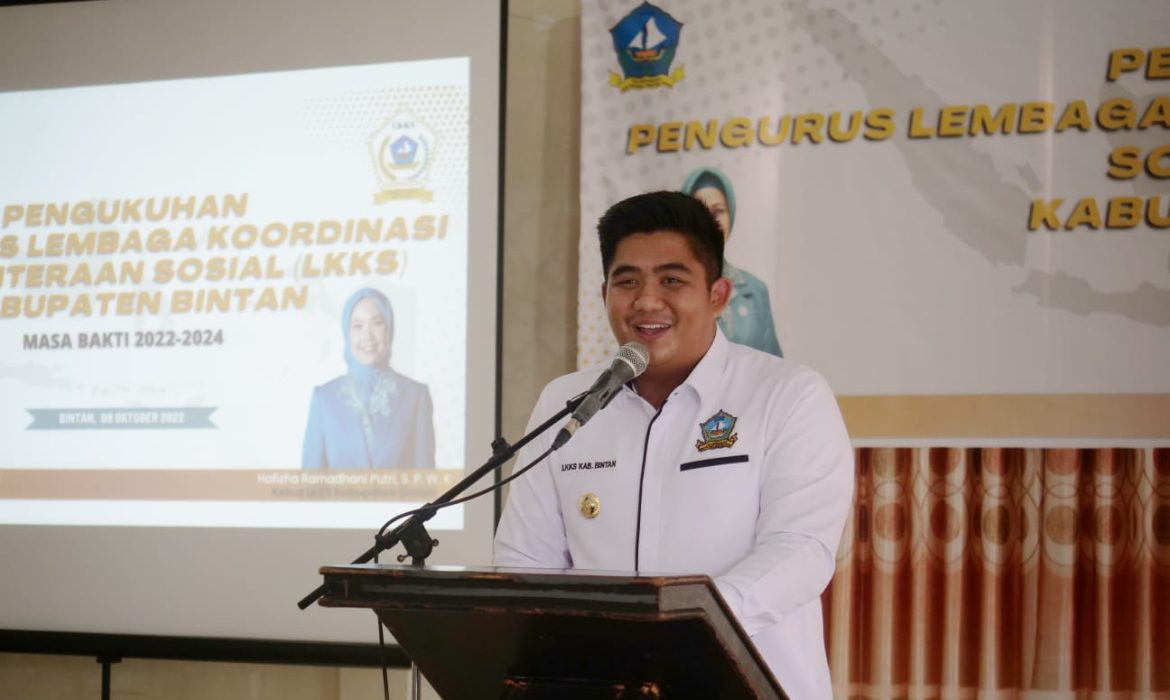 LK2S Bintan Dikukuhkan, Roby: Ini Amanat Nasional sesuai Visi Misi Kabupaten Bintan