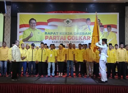 Ketua Dewan Pimpinan Daerah (DPD) Golkar Kepri, Akhmad Ma’ruf Maulana Hadiri Rakerda Golkar