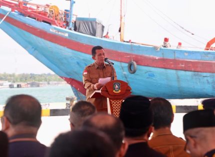 Resmikan Proyek Integrasi Pelantar I & II Tanjungpinang, Ansar Yakin Dapat Memacu Pertumbuhan Ekonomi