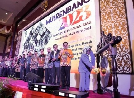 Gubernur Ansar Buka Musrenbang Provinsi Kepri Tahun 2023 Untuk Susun RKPD 2024