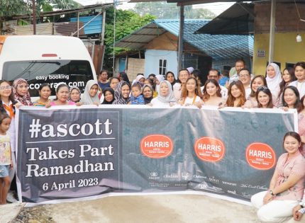 ASCOTT Indonesia Serentak Bagikan 3000 Meal Box ke 14 Kota di Indonesia