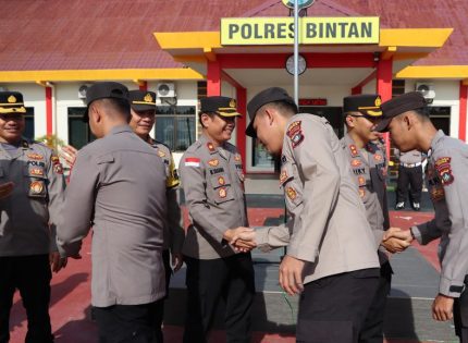 Kapolres Bintan Ucapkan Terima Kasih kepada Personil atas Operasi Ketupat Seligi 2023