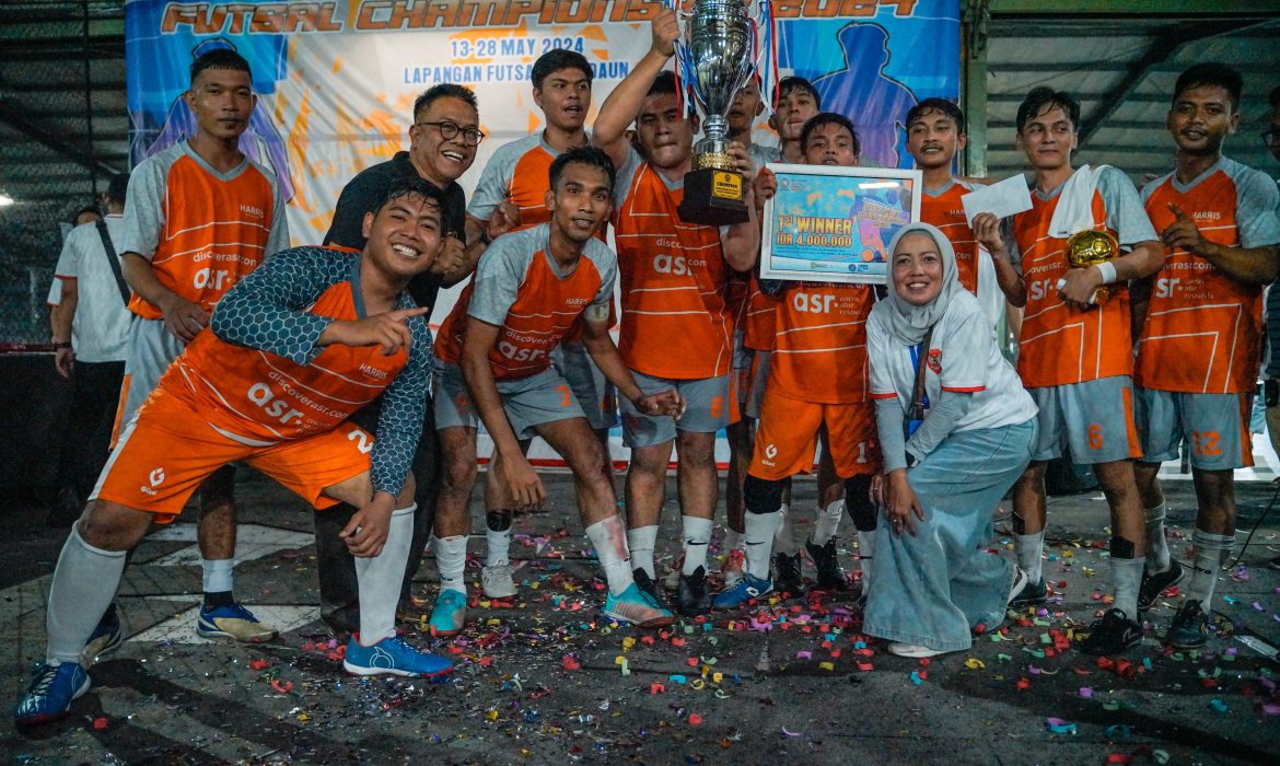 HARRIS Resort Barelang Batam Raih Juara 1 di Turnamen Futsal Championship 2024