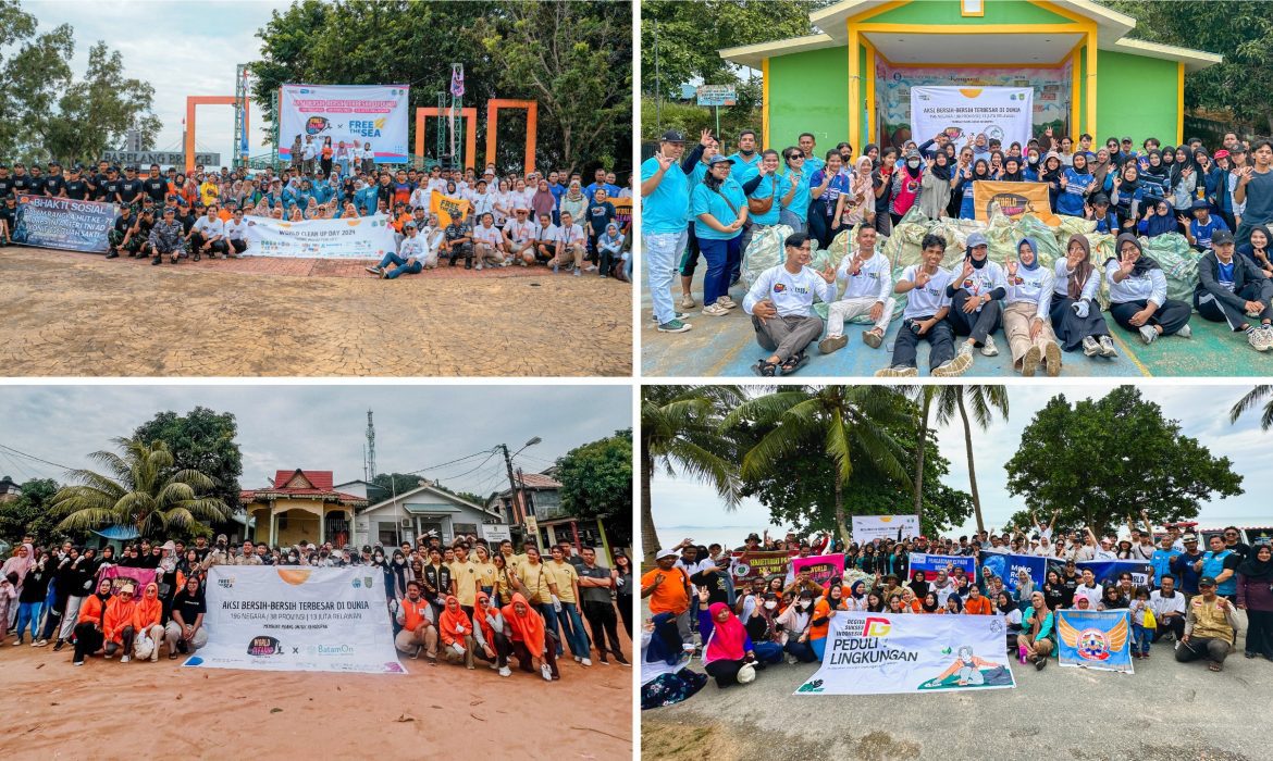 ASCOTT HOTEL REGION BATAM BERSINERGI DENGAN KOMUNITAS WCD BATAM KEPRI DAN FREE THE SEA DALAM KEGIATAN BERSIH-BERSIH DI HARI WORLD CLEAN UP DAY