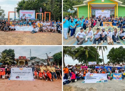 ASCOTT HOTEL REGION BATAM BERSINERGI DENGAN KOMUNITAS WCD BATAM KEPRI DAN FREE THE SEA DALAM KEGIATAN BERSIH-BERSIH DI HARI WORLD CLEAN UP DAY