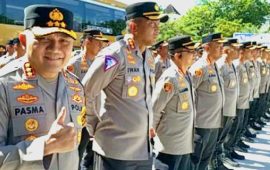 Apel Kapolres Se-Indonesia di Mapolresta Balikpapan