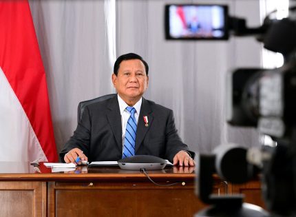 Presiden Prabowo Gelar Rapat Video Conference Soal Erupsi Gn Lewatobi NTT