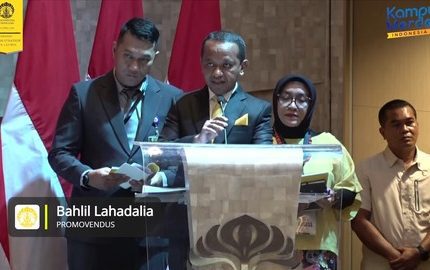 UI Minta Maaf Bahlil Lahadalia Dianggap Belum Layak, Gelar Doktornya Ditangguhkan