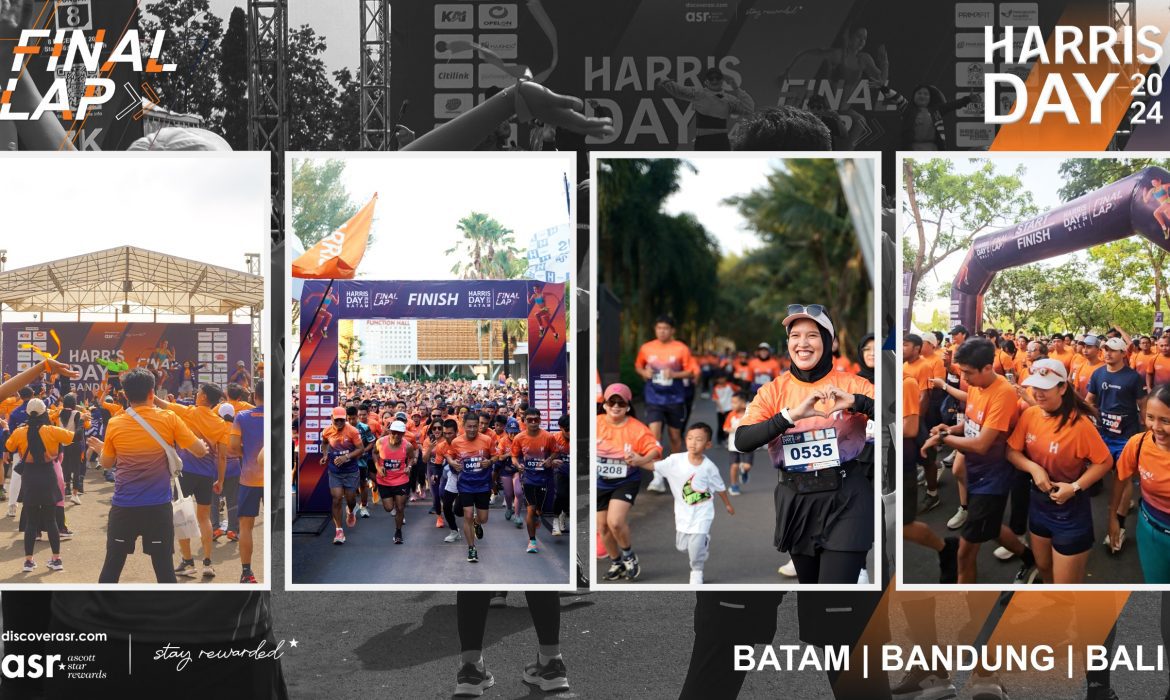 Rayakan 13 Tahun HARRIS Day, HARRIS Hotels Sukses Mempromosikan Gaya Hidup Sehat Dengan Final Lap Run