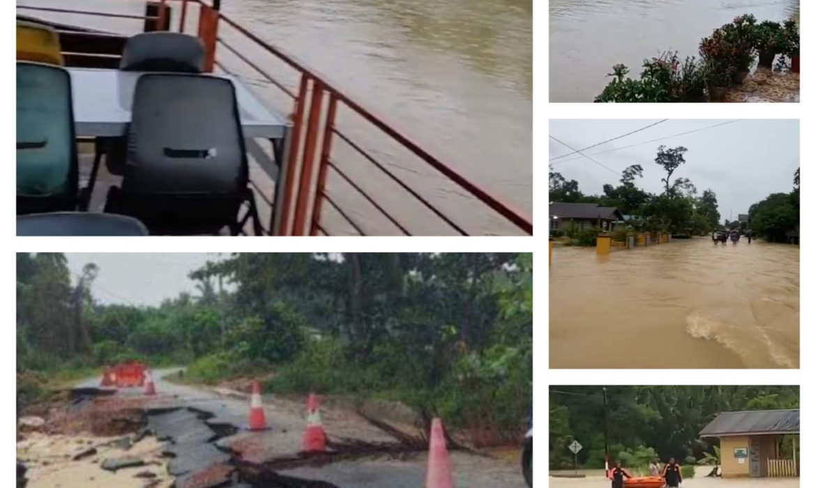 Banjir Bandang Terjang Kabupaten Lingga Usai Tiga Hari Diguyur Hujan Lebat